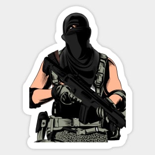 Cod Art Sticker